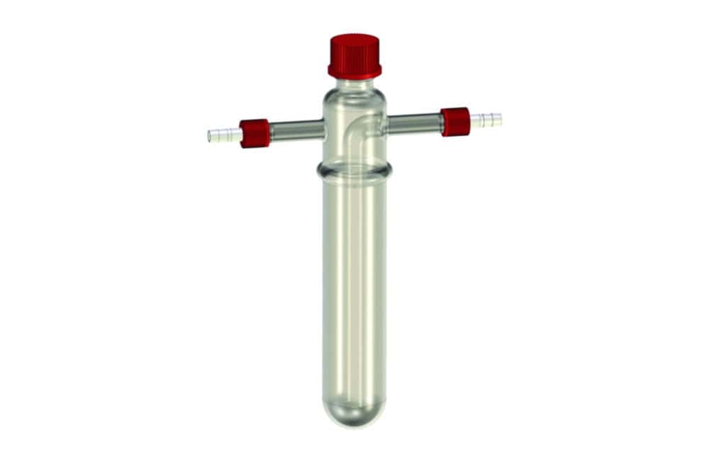 Pièges à froid de rechange pour pièges à froid avec vase Dewar, verre borosilicate 3.3, en une pièce, version standard avec bec verseur