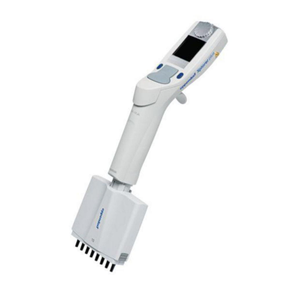 Electronic multichannel microliter pipettes Eppendorf Xplorer® plus, variable