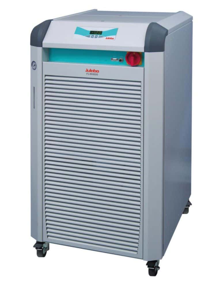 Recirculating cooler FLW, with water-cooled refrigeration compressor