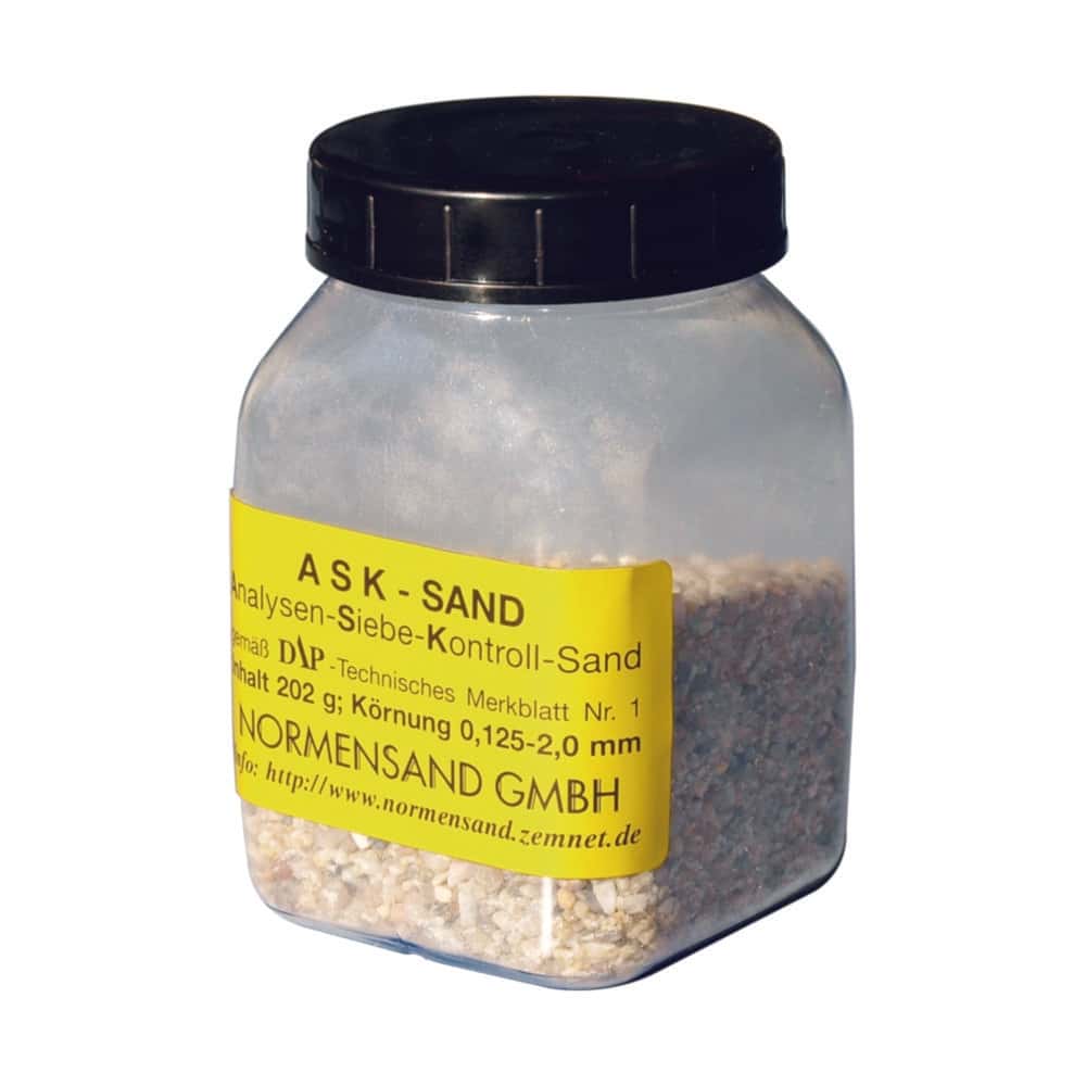 Analytical Sieve Test Sand