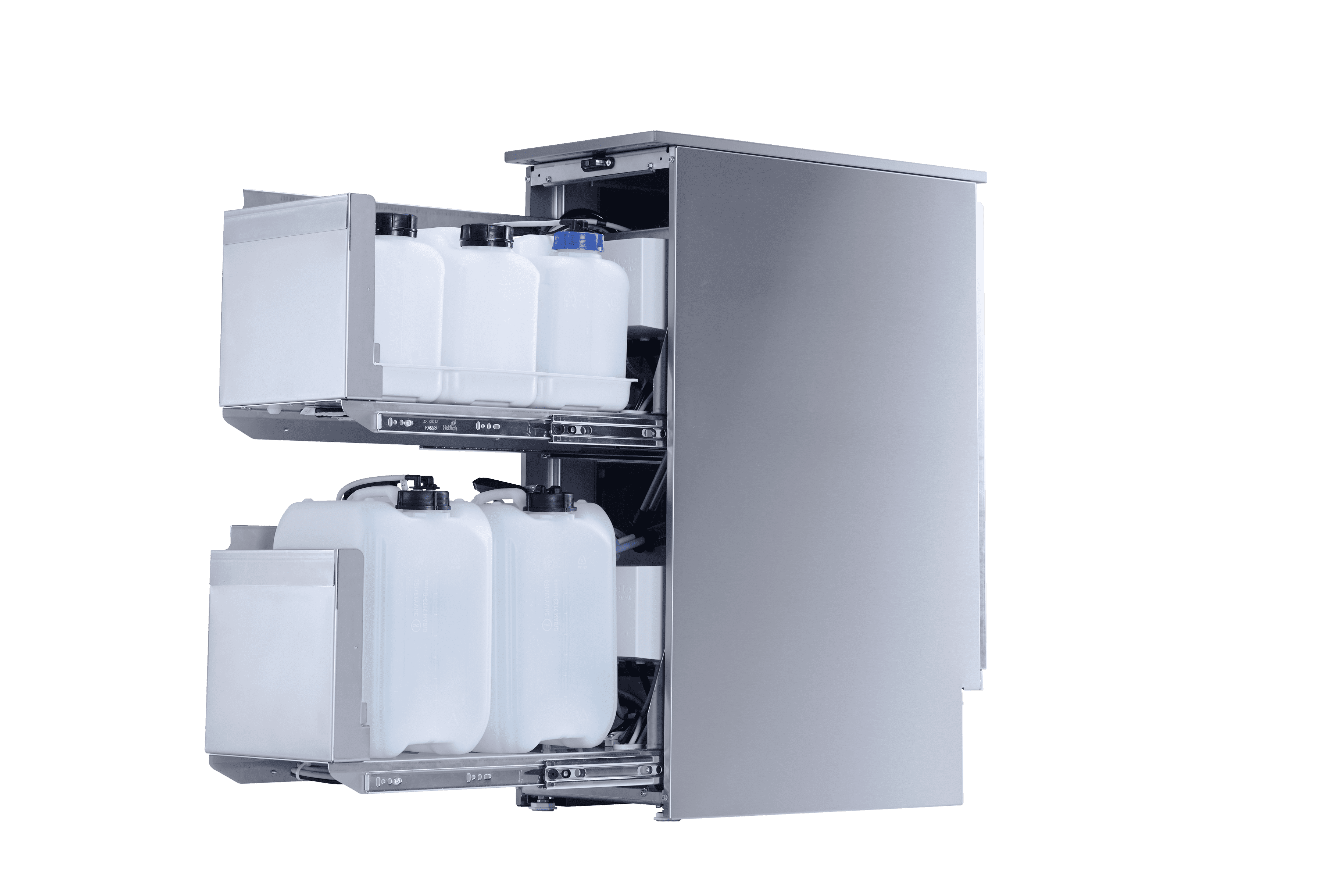 Dosierschrank PG 8596, AE DOS 835 x 300 x 600 mm (HxBxT), 2 Auszugsschubladen