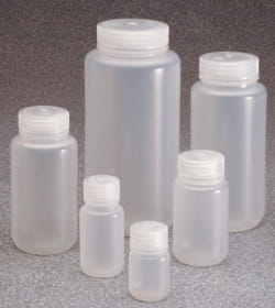 Weithalsflaschen Nalgene™, PPCO, mit Schraubverschluss, PP