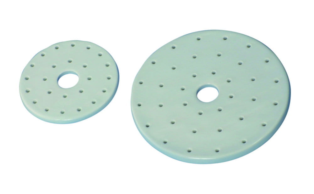 Plaque - LLG pour dessiccateur, en porcelaine