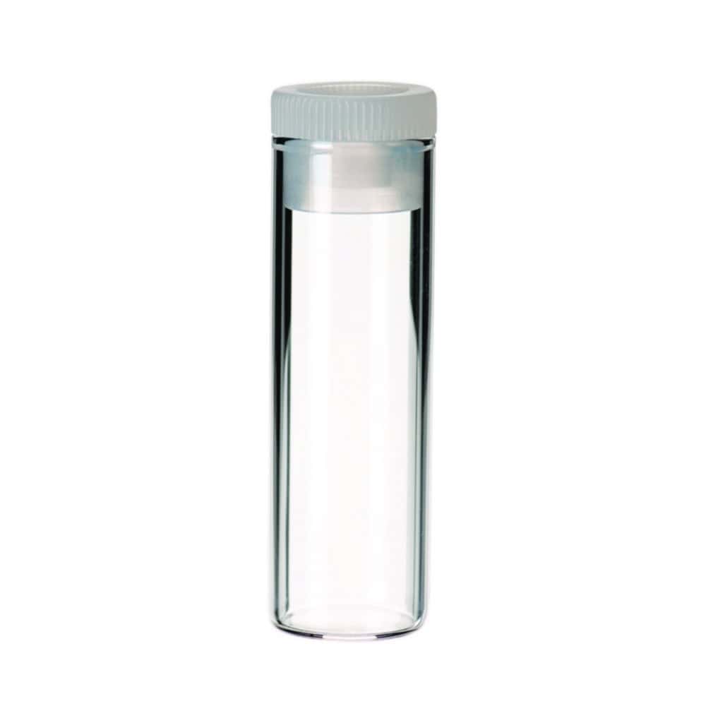 LLG-Shell Vials with PE cap (fire-polished neck) ND8, ND12, ND15
