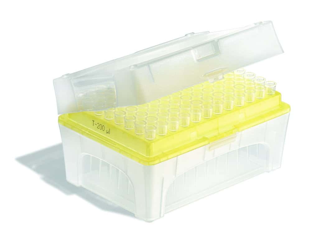 Filterspitzen, palettiert in der TipBox, steril BIO-CERT®