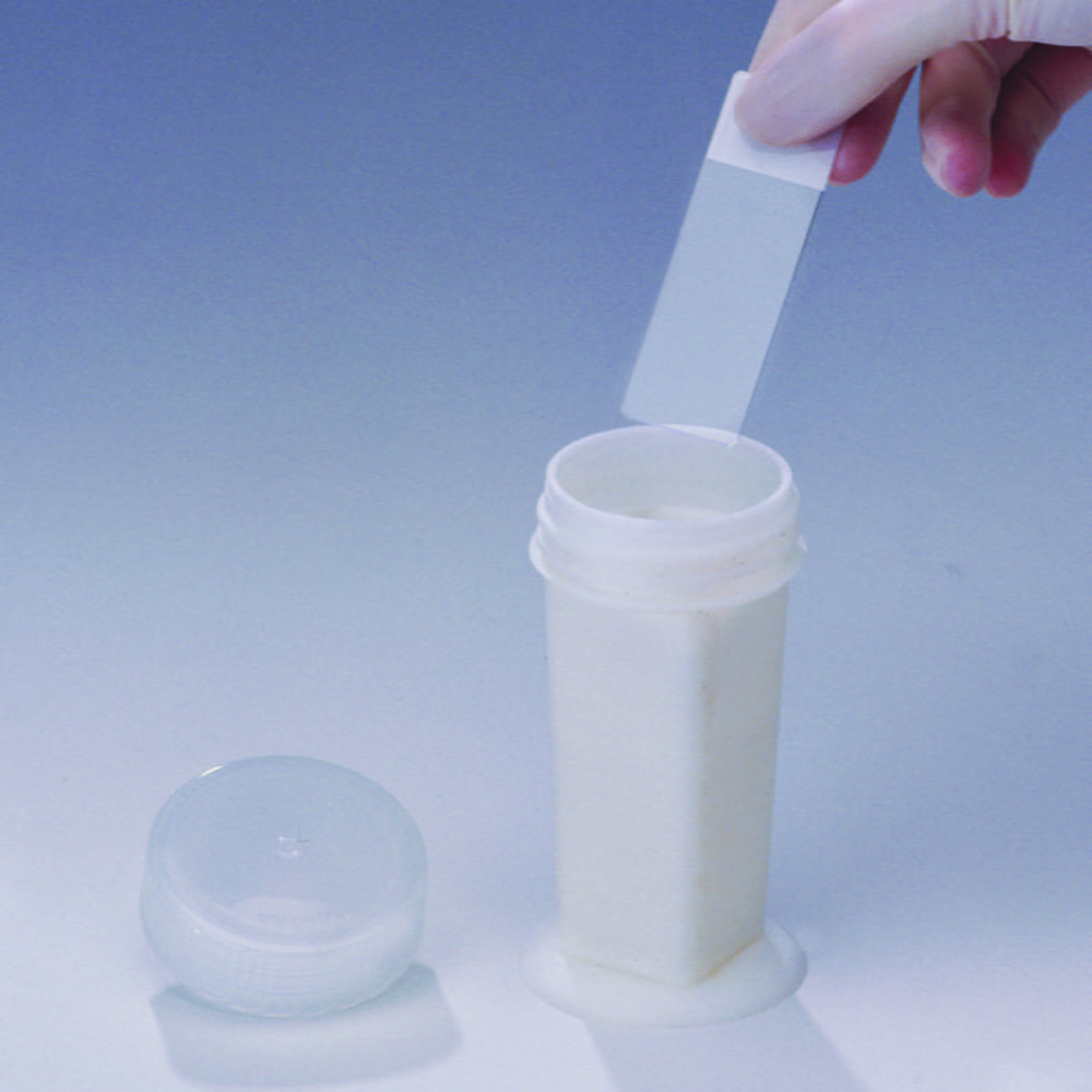 Färbebecher nach Coplin, PP, mit Schraubverschluss