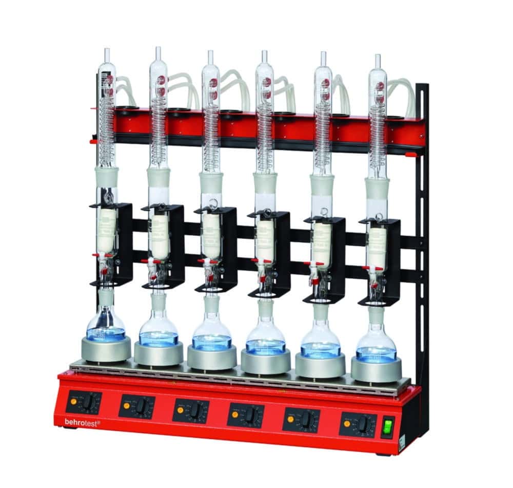 Serial Extraction Apparatus behrotest® for Soxhlet-/Fat-Extraction ...