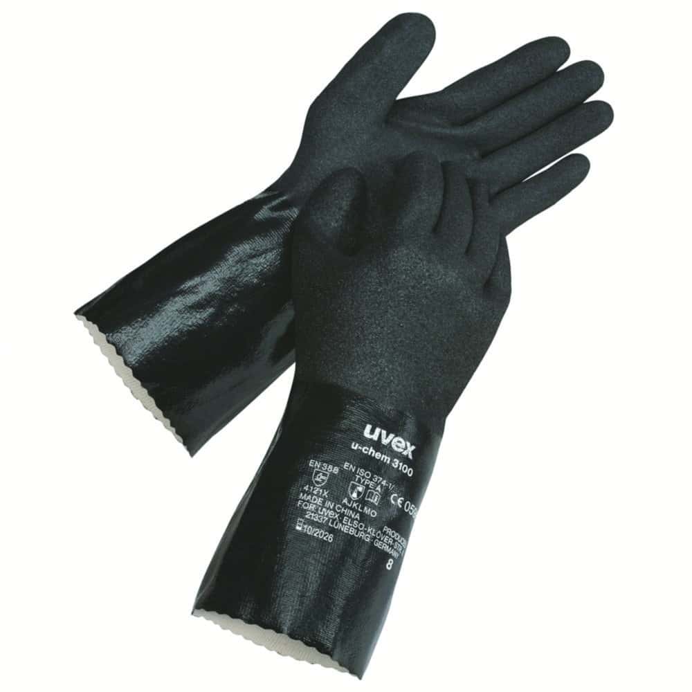 Gants de protection chimique uvex u-chem 3100, NBR