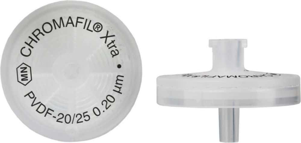 Filtre seringue CHROMAFIL® Xtra, en polyfluorure de vinylidène (PVDF)