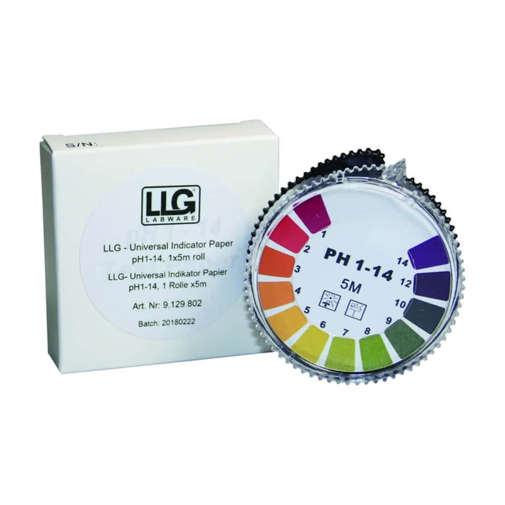 Papier indicateur universel - LLG, en rouleau