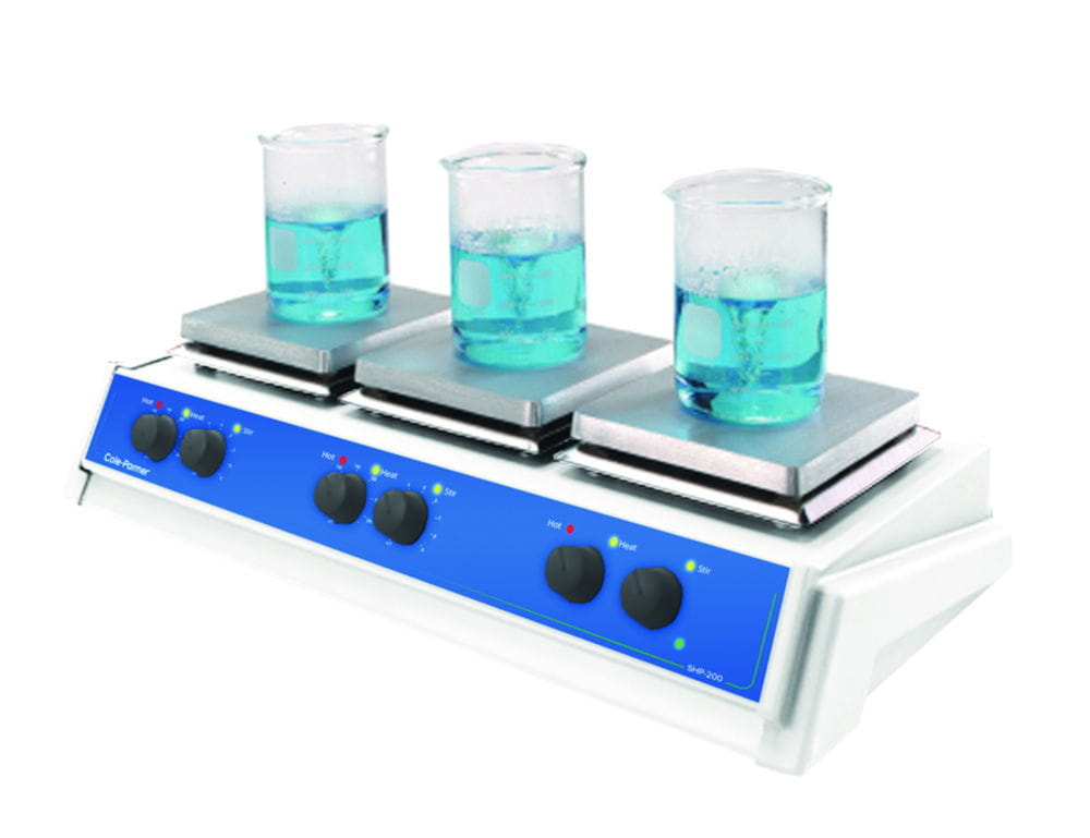 Magnetic stirrer with heating, 3-Position, SHP-200-MP
