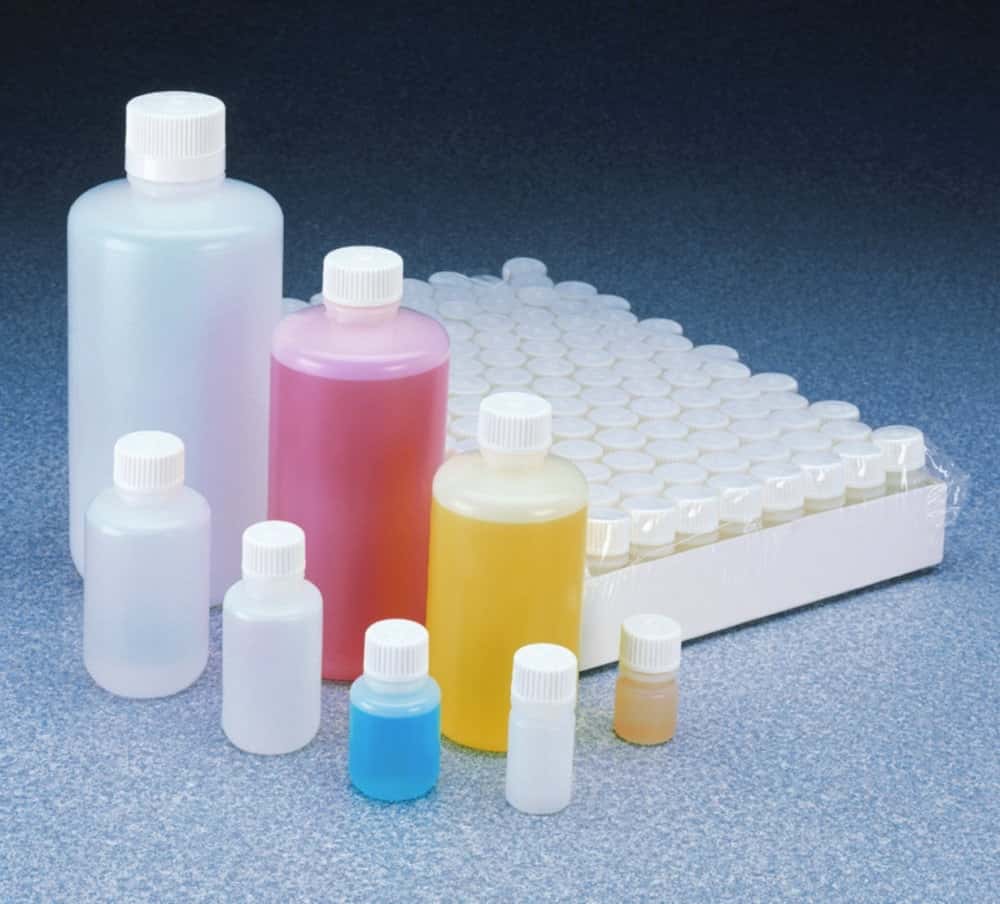 Flacons à col étroit Nalgene™, HDPE