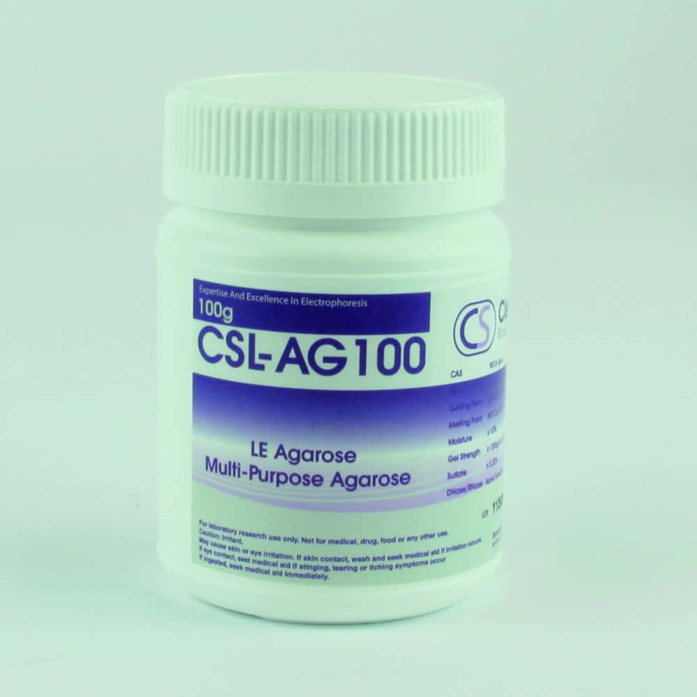 Agarose for gel electrophoresis