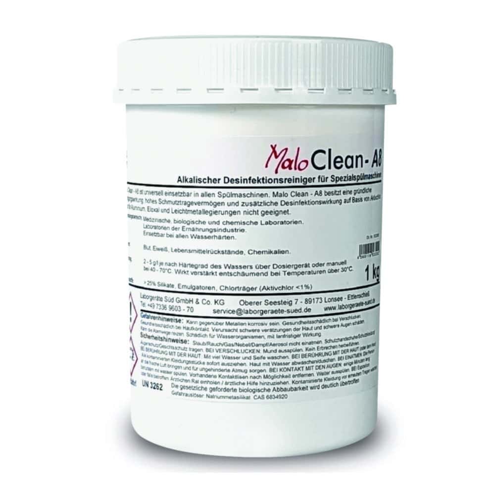 MaloClean A8, seau de 1 kg Nettoyant alcalin intensif, en poudre