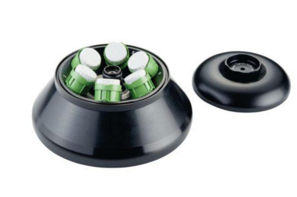 Fixed angle rotor F-34-6-38 and adapters