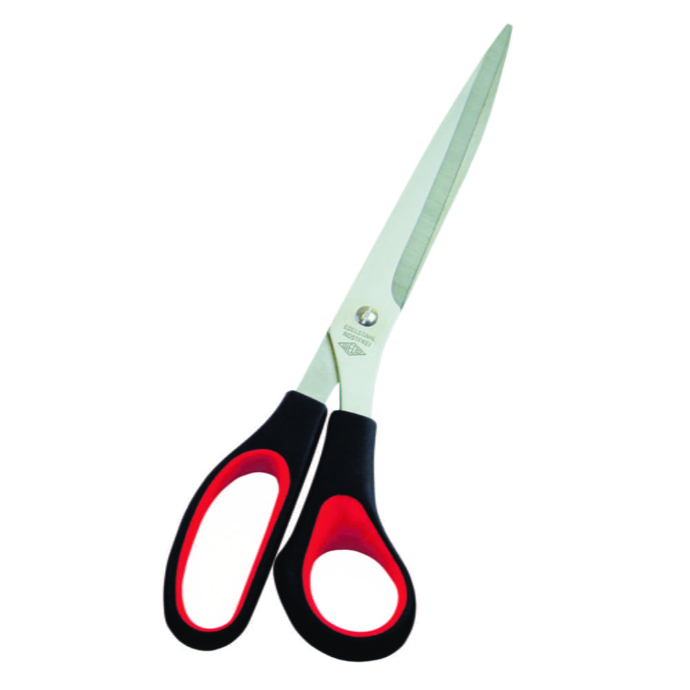 Universal scissors, stainless steel, plastic handle