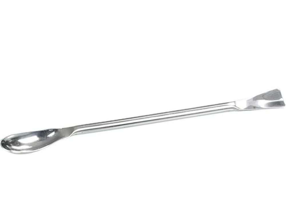 Sample spoons, stainless steel