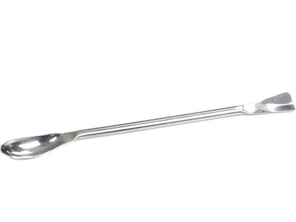 Sample spoons, stainless steel
