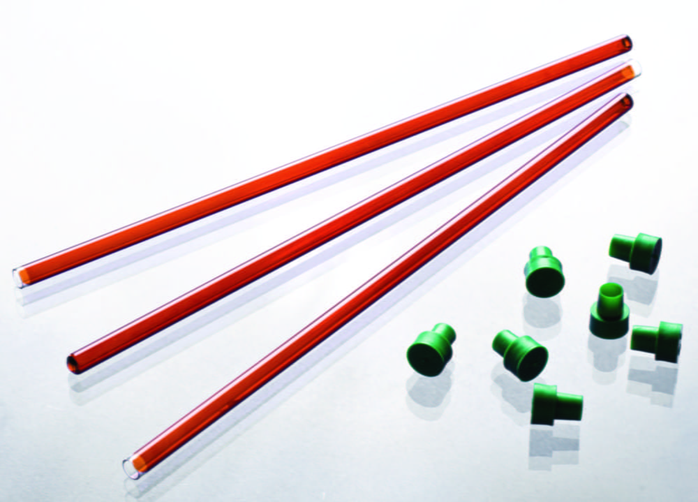 NMR-Röhrchen, Durchmesser 3 und 5 mm, Borosilikatglas 3.3, mit UV-Schutz