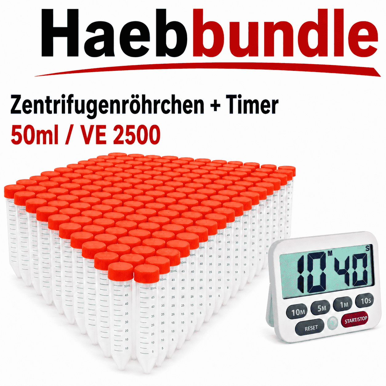 Zentrifugenröhrchen economy, PP 50ml Bundel
