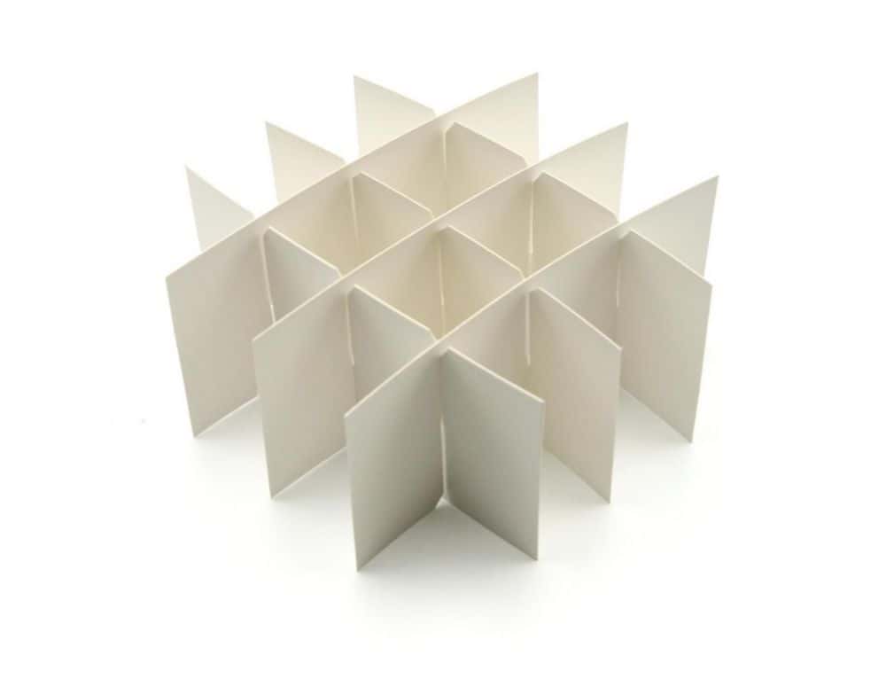 Inserts de séparation pour boîtes cryogéniques, en carton, 145 x 145