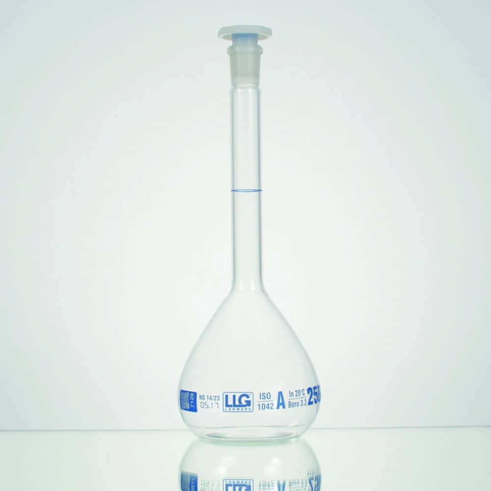 LLG-Messkolben, Borosilikatglas 3.3, Klasse A