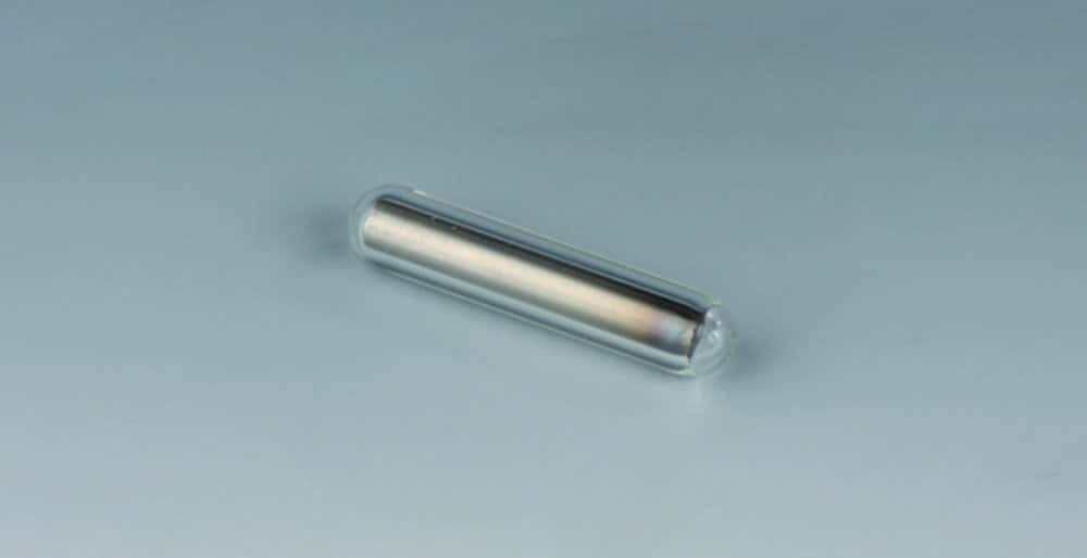 Magnetic stirring bars, borosilicate glass