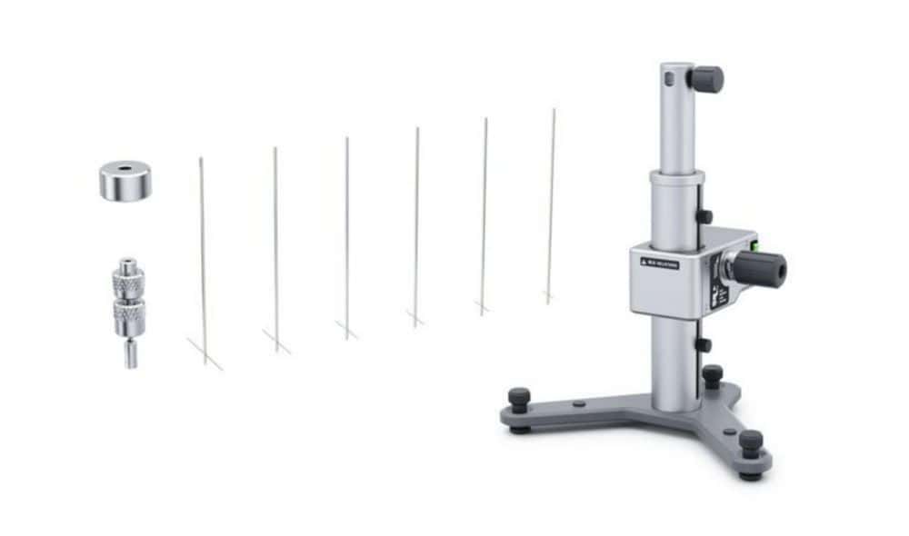 Electrical stand with T-spindle set for Viscometers ROTAVISC